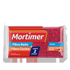 Mortimer Doble Esponjas Limpieza para Baño y Cocina No Raya
