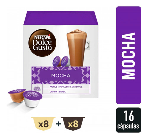 Nescafe Dolce Gusto Mocha 16 Capsulas