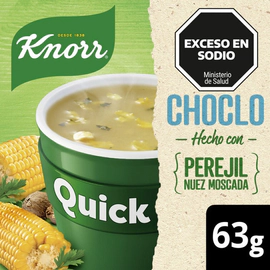 Sopa Instantanea Quick Knorr Choclo Perejil 5 Sobres