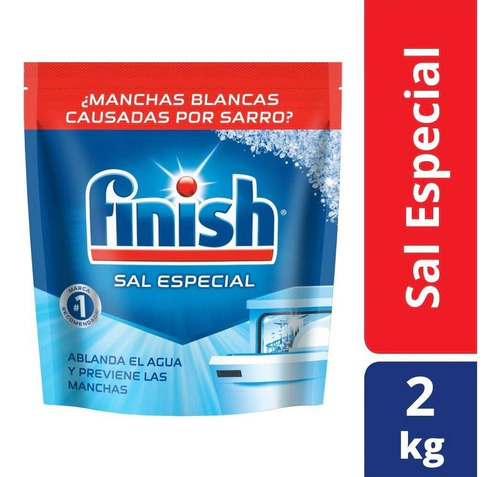 Lavavajillas Finish Sal Especial Automático Doypack 2 Kg