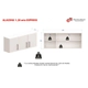 Alacena Mueble De Cocina Mosconi Express 1,20 Mts. Melamina