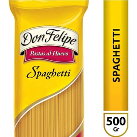 Fideos Don Felipe Spaghetti Fortificado 500 Gr