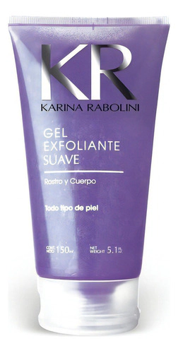 Karina Rabolini Gel Exfoliante Suave Rostro Y Cuerpo 150 Ml