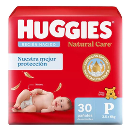 Pañales Huggies Supreme Care Cuidado Superior P 30 Un