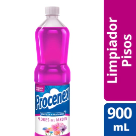 Limpiador Procenex Liquido De Pisos Flores De Jardin 900 Ml