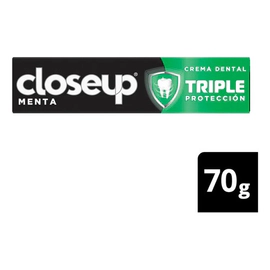 Pasta Dental Triple Protección Close Up Menta 70gr