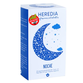 Te Noche Descanso Heredia 25 Saquitos Ensobrados X 375 Gr