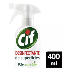 Limpiador Desinfectante De Superficies Cif Original 400 Ml