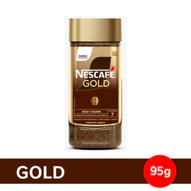 Café Instantáneo Nescafé® Gold Frasco x 95gr Granulado