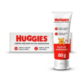 Crema Protectora Huggies Aceite de Almendras 80 g