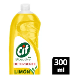 Detergente Cif Bioactive Limón Botella 300ml