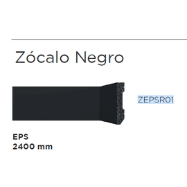 ZOCALO MOLDUMET 70X13 MM 2400 MM