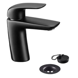 Grifería De Lavatorio Monocomando FV Epuyén 181/L2 Negro Mate