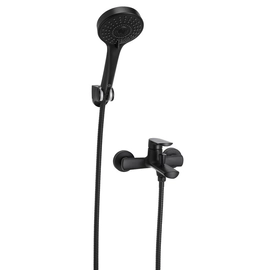 Grifería Para Bañera Y Ducha FV Aromo 0310/D8 Negro Mate Monocomando