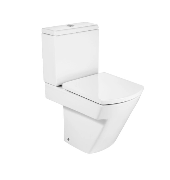 COMBO ROCA INODORO HALL LARGO+MOCHILA+TAPA SOFT CLOSE