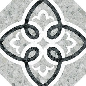 VIVES PORCELANATO OCTÓGONO GARDE GRIS 20X20