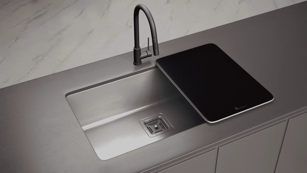 MI PILETA BACHA DE COCINA ESSENTIA 670 BLACK