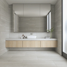 ILVA Porcelanato Travertino Grey Natural 60X120
