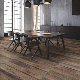 ILVA Porcelanato Smoke Wood Oxide 20X120