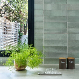 Decortiles Cerámica Village Agave 10X40 Brillante