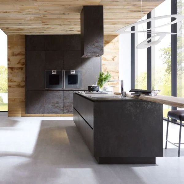 Spl Porcelanato Oxido Nero 80X160