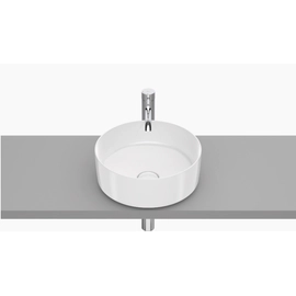 ROCA bacha de encimera Inspira - ROUND FINECERAMIC® 370X370X140