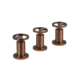 Grifería De Bidet Pulse Dark Gold Bicomando