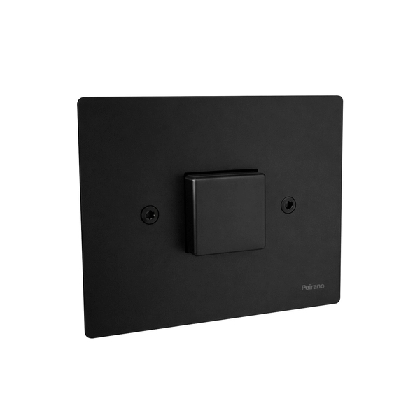 PEIRANO LINEA TECNO TAPA DE VALVULA PARA INODORO TEMP BLACK