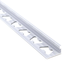 Perfil L Plateado Brillo Aluminio 10X2500 mm