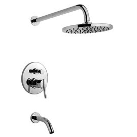 Grifería Para Bañera Y Ducha FV Libby 0106/39 Monocomando Cromo Transferencia