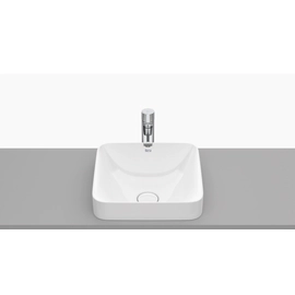 Roca bacha de encimera Inspira- SQUARE FINECERAMIC® 370X370X75