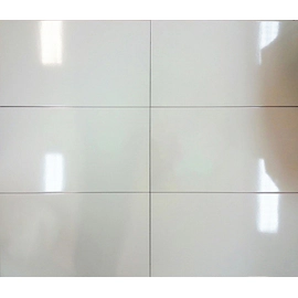 QUA CERAM.SNOWWHITE GLOSSY BRILLO 30X90