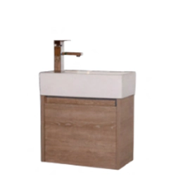 CAMPI CONJUNTO SHAPE 45 MUEBLE+MESADA ROBLE AMBAR