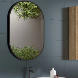 Coycama Espejo Liso Soul Black 55x80cm.