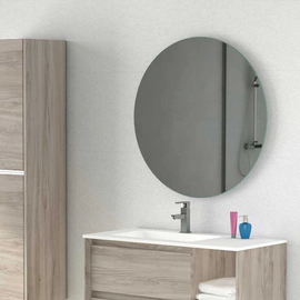 Coycama Espejo Liso Redondo 80 cm. Diámetro