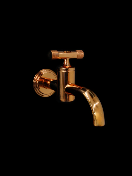 ROBINET BRONX MONOGRIFO DE PARED NIQUEL MATE