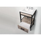 COMBO VANITORY IRON 50 ROBLE VINTAGE HIERRO + MESADA 1AG(PI)
