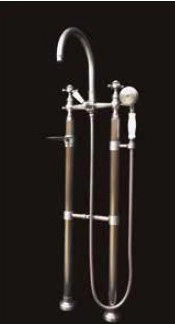 ROBINET BERNA PEDESTAL CON TRANSFERENCIA BRONCE VIEJO