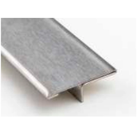 PERFIL UNION T COLISEO INOX. AISI 304 10MM X25MM ESMERILADO