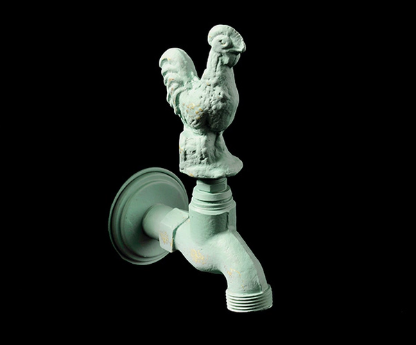 ROBINET CANILLA DE JARDÍN GALLO NEGRO MATE