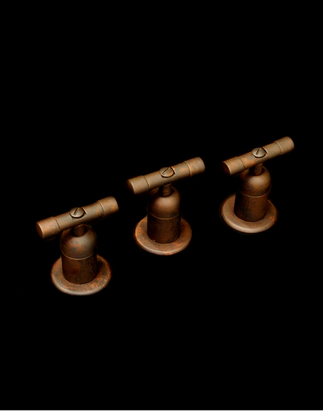 ROBINET BRONX BIDET BRONCE VIEJO CLARO