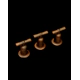 ROBINET BRONX BIDET BRONCE VIEJO CLARO