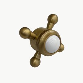 Llave De Paso Berna Bronce Viejo Claro