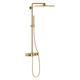 GROHE COLUM. DUCHA CUBE C/TERMOSTATO BRUSHED COOL SUNRISE