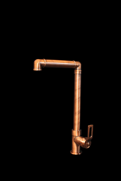 ROBINET DETROIT MONOCOMANDO BRONCE VIEJO CLARO