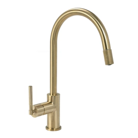 Peirano Fabric Gold - Griferia Para Cocina C/Manguera Extensible