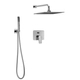DUCHA MONOC C/TRANSF Y DUCHADOR CROMO WAVE PEIRANO