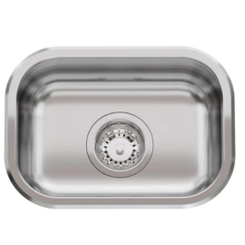 Pileta Simple Cocina Johnson 34 X 23,5 X 18