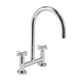 Peirano Linea Valencia -Griferia Para Cocina De Mesada Bicomando