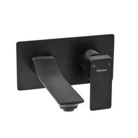 Peirano Linea Soria Black - Griferia Lavatorio Monocomando De Pared